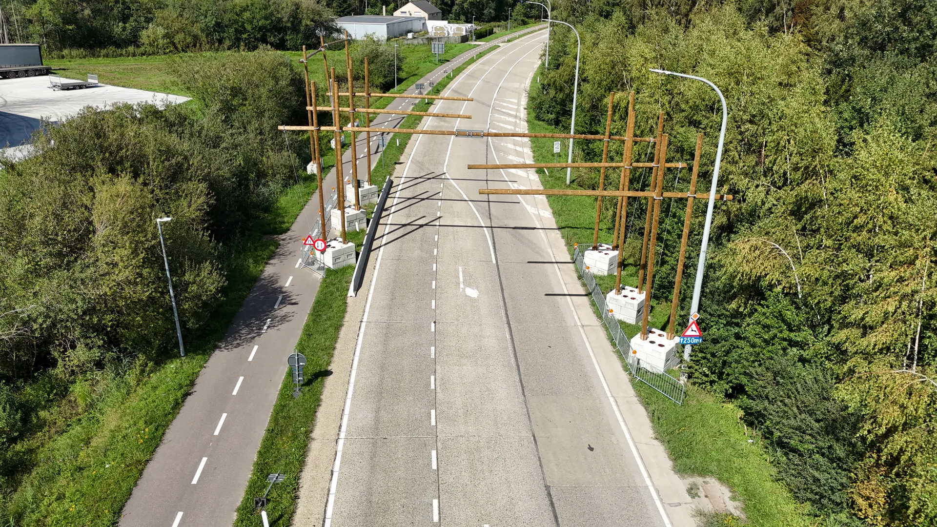 Speciale portiek foto