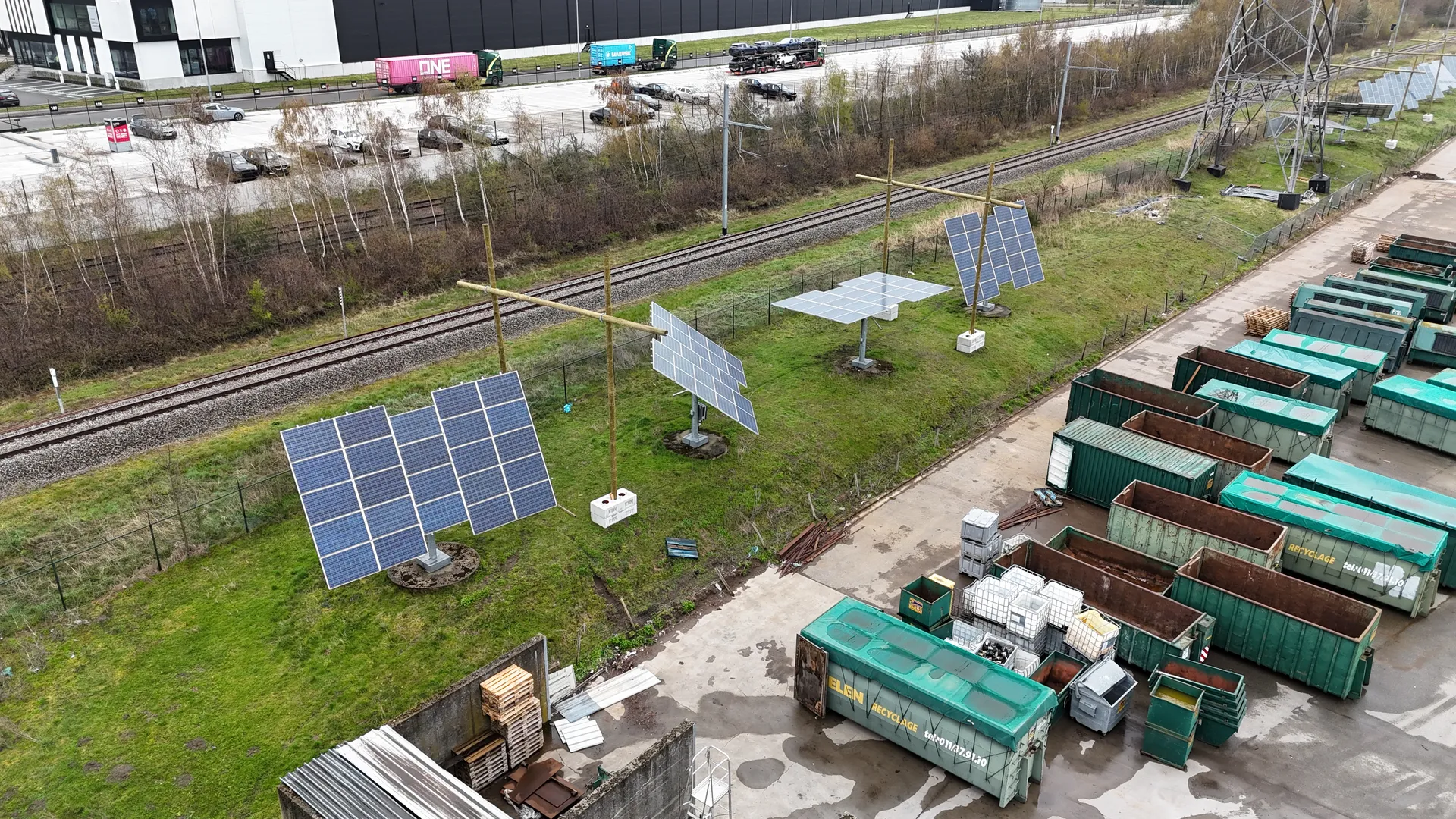 Beschermingsportiek terrein