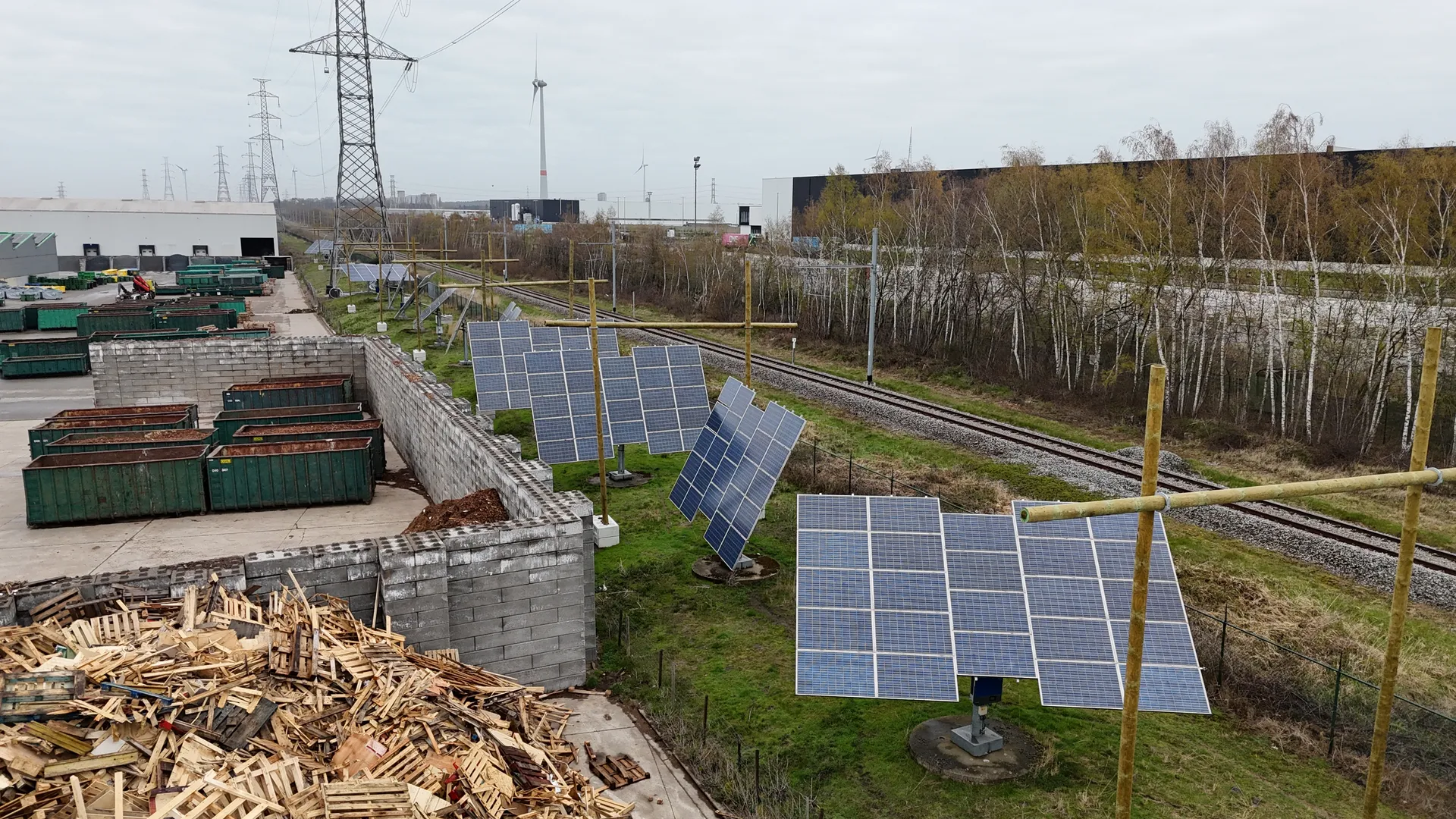 Beschermingsportiek terrein